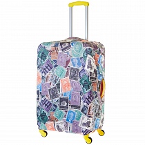 Чехол для чемодана большой Best Bags 1657970 Stamp